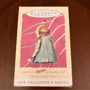 Hallmark Keepsake Barbie collection Ornament 1997 Barbie Rapunzel 1st in series
